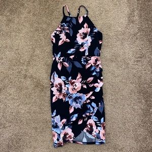 Speechless size 5 black floral dress
